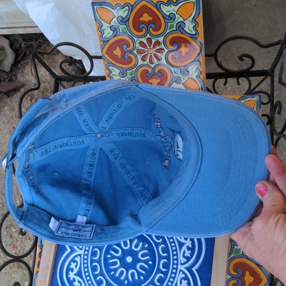 Southern Tide Blue Original Skipjack Six Panel Cotton Ball Cap Embroider… - Picture 11 of 12
